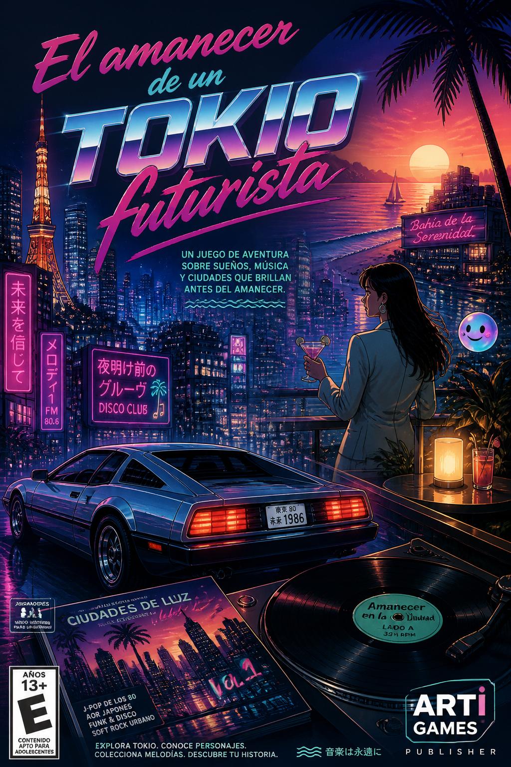 El amanecer de un Tokio futurista