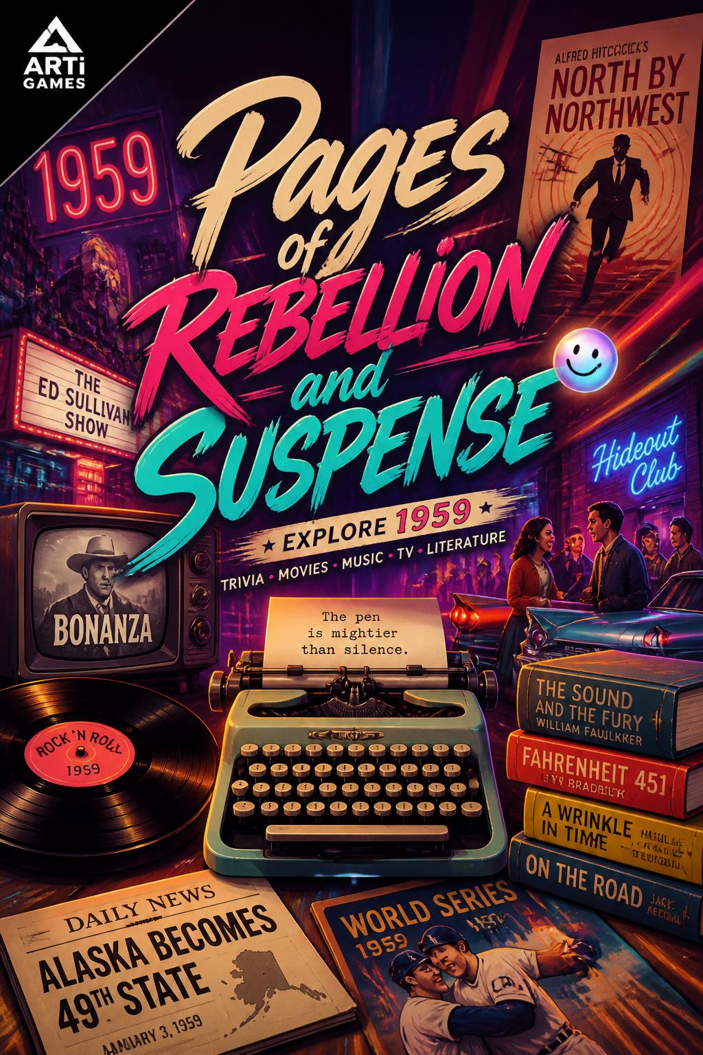 Pages of rebellion and suspense