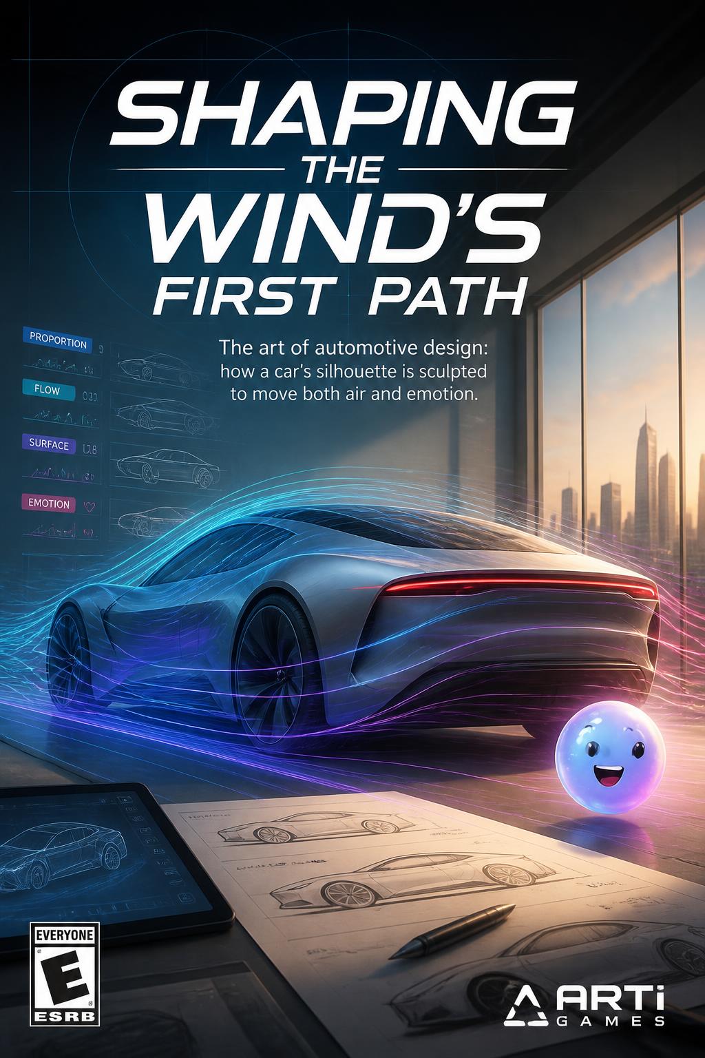 Shaping the wind's first path