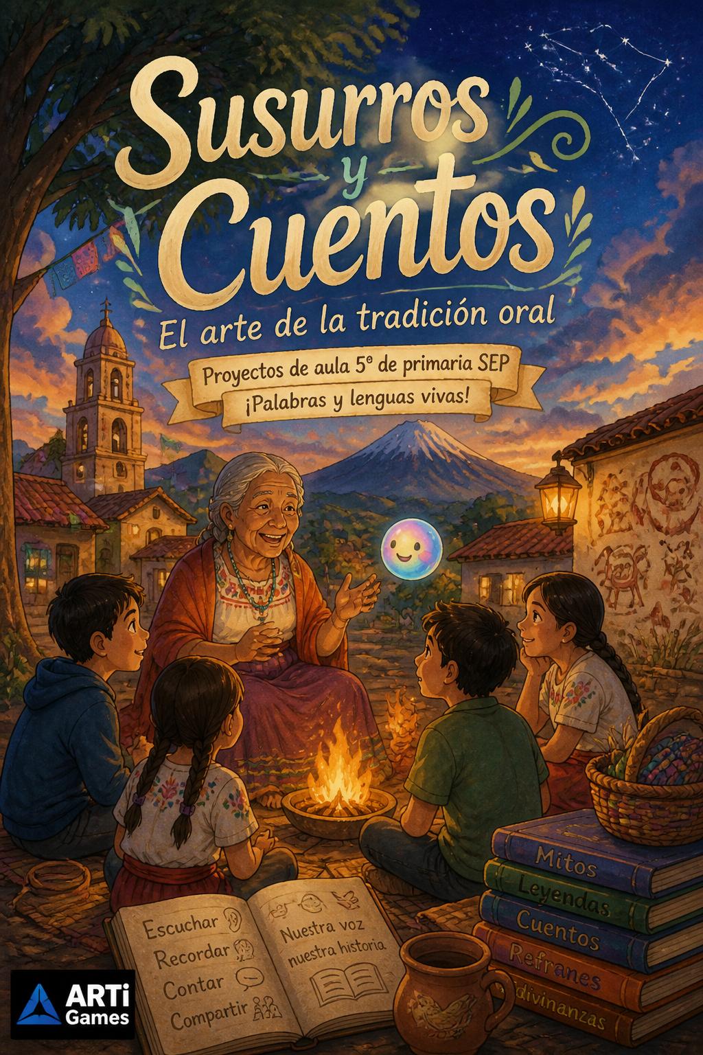 *Susurros y Cuentos* (Whispers and stories) - simple.