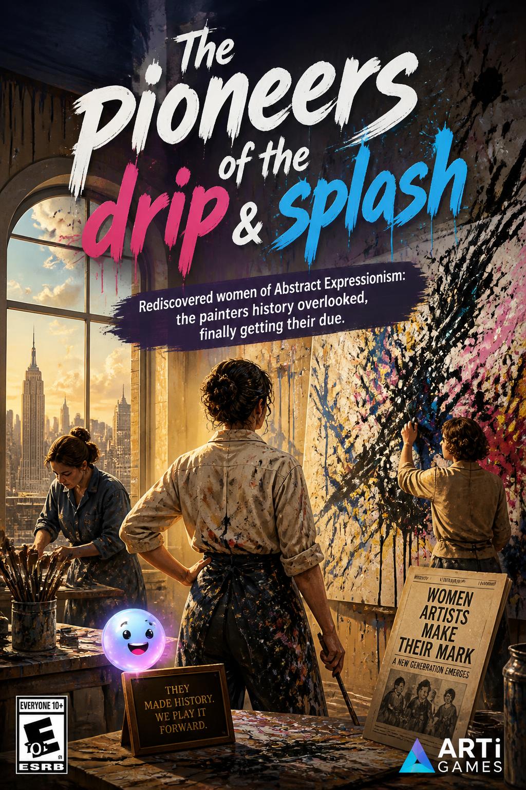 The pioneers of the drip and splash