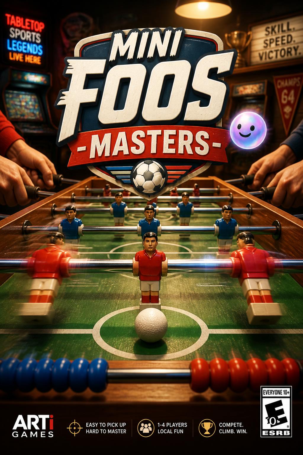 Mini Foos Masters - 3 words. Playful (Mini), Fo