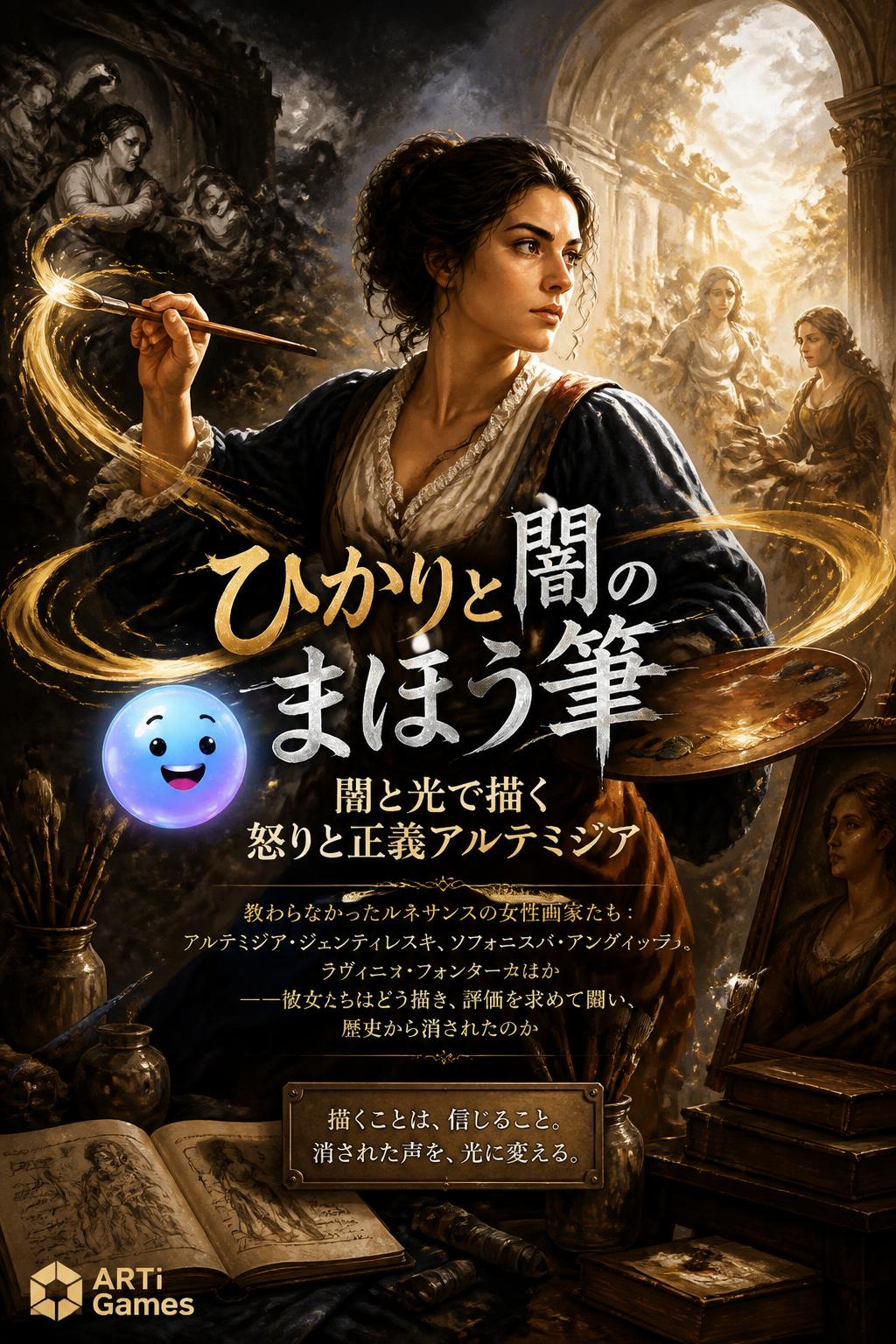 ひかりと闇のまほう筆