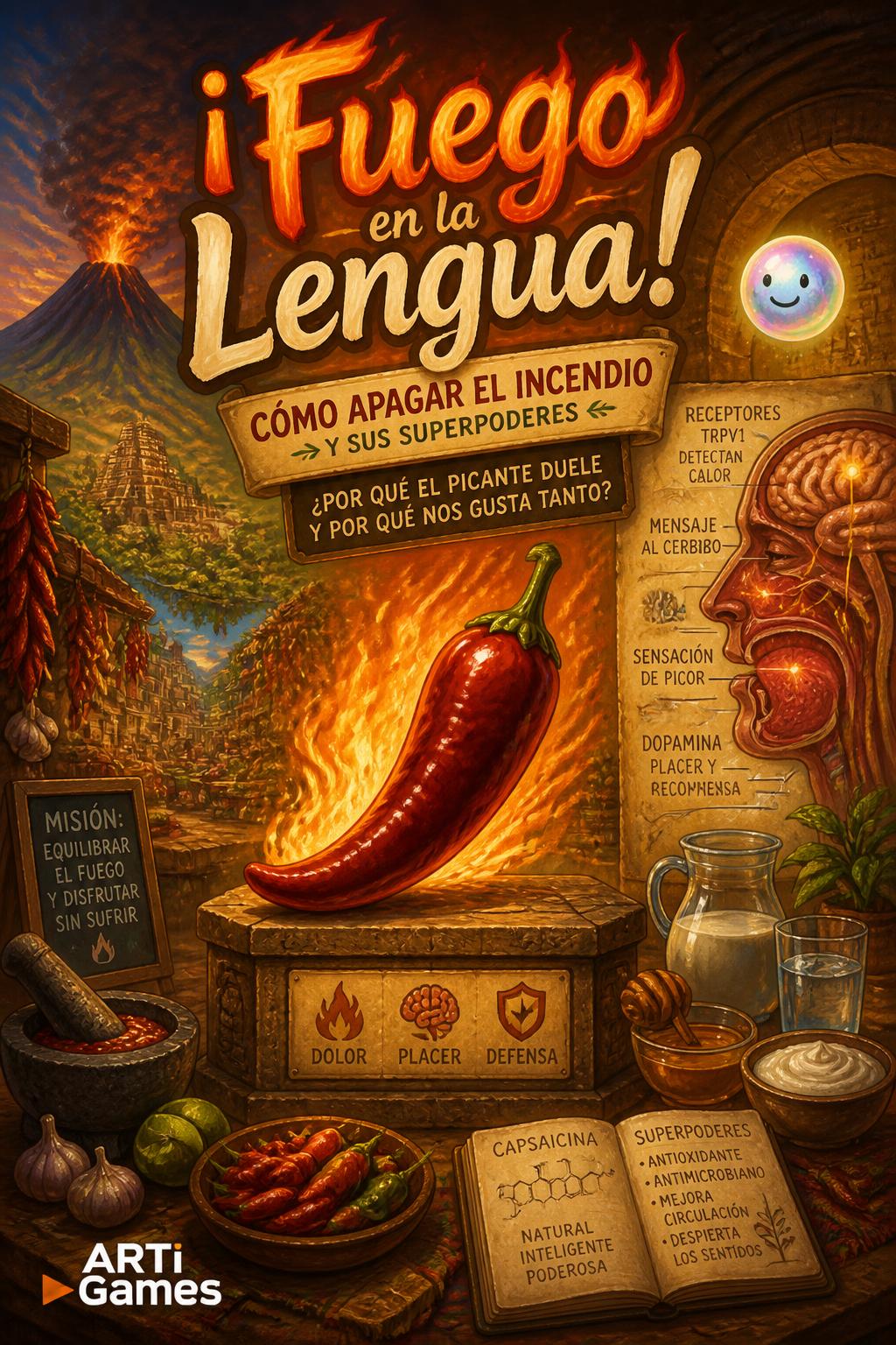 ¡Fuego en la Lengua!