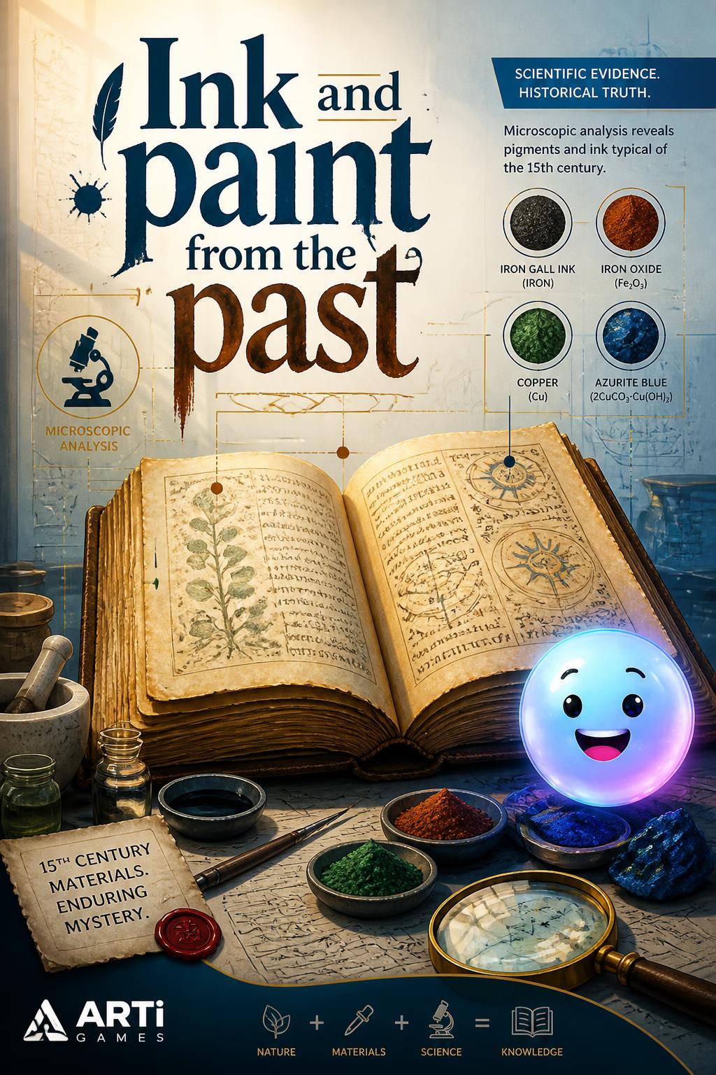 Ink and paint from the past