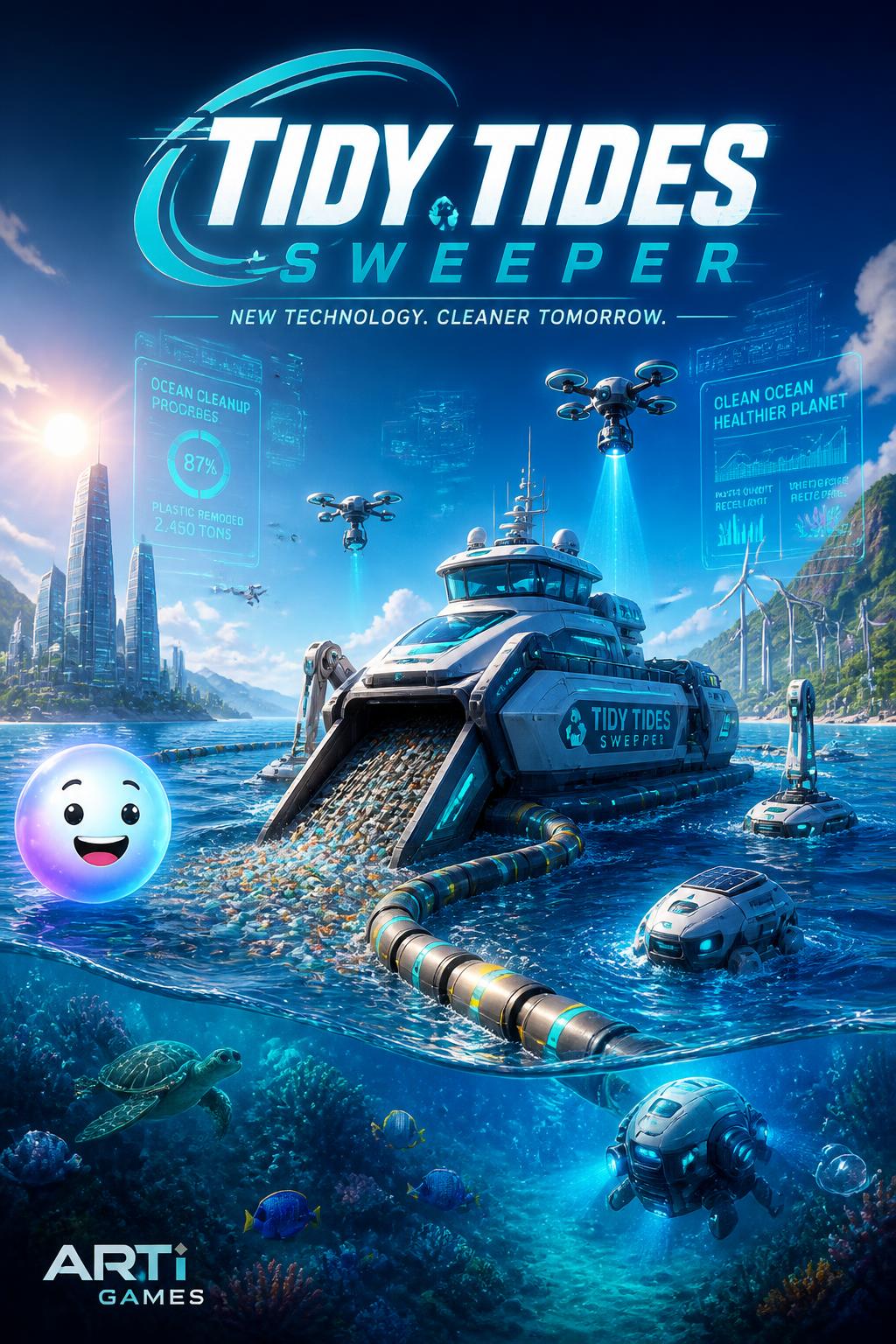 Tidy Tides Sweeper