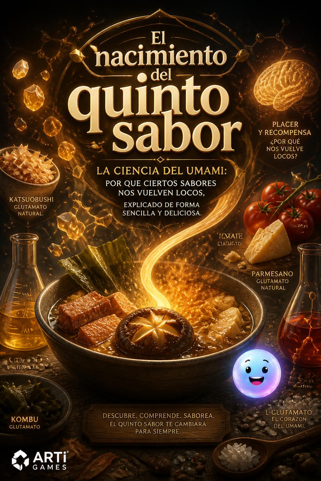 El nacimiento del quinto sabor
