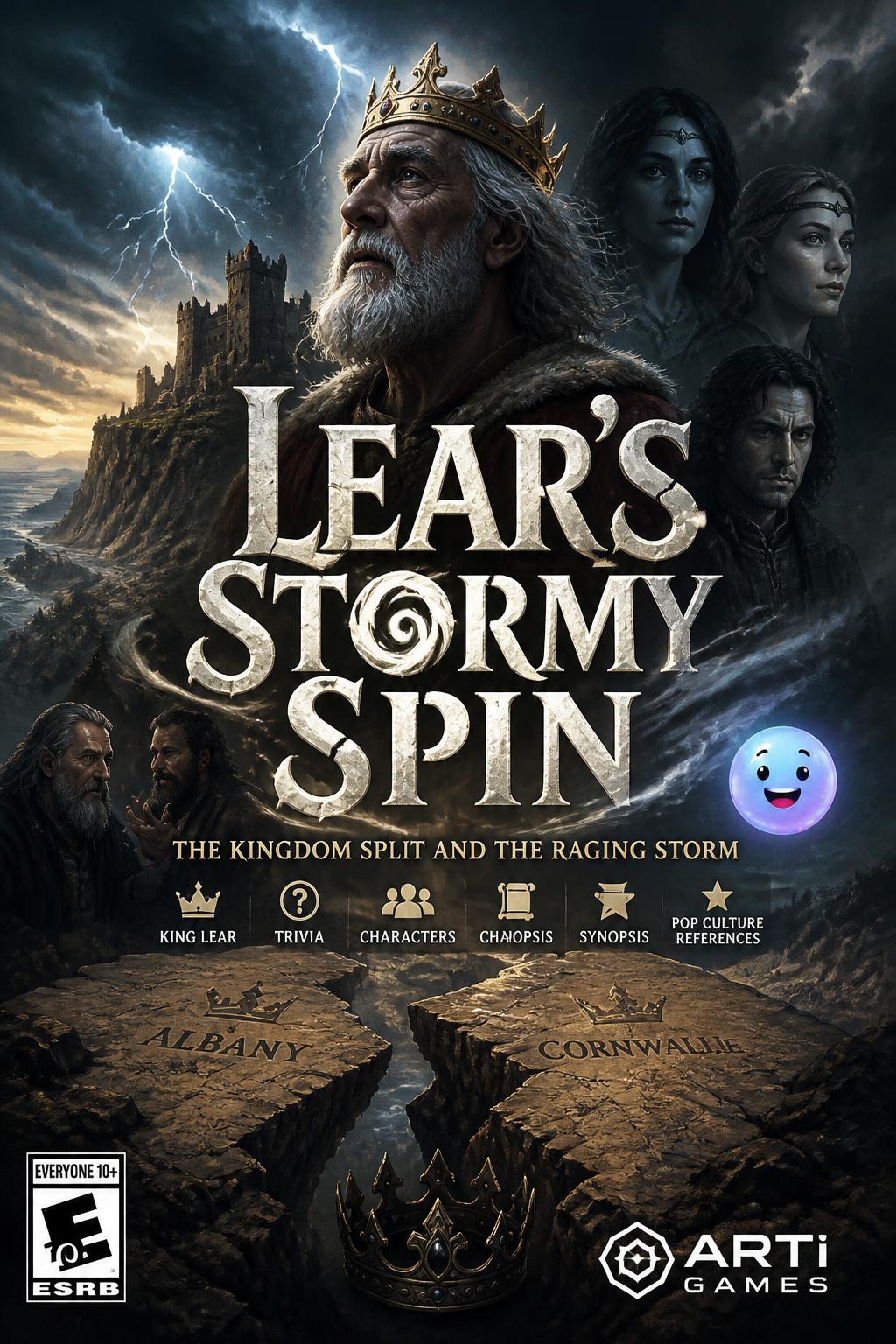 Lear's Stormy Spin