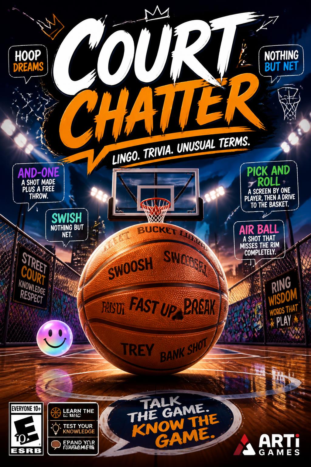 Court Chatter - Simple, 2 words, catchy.
    *