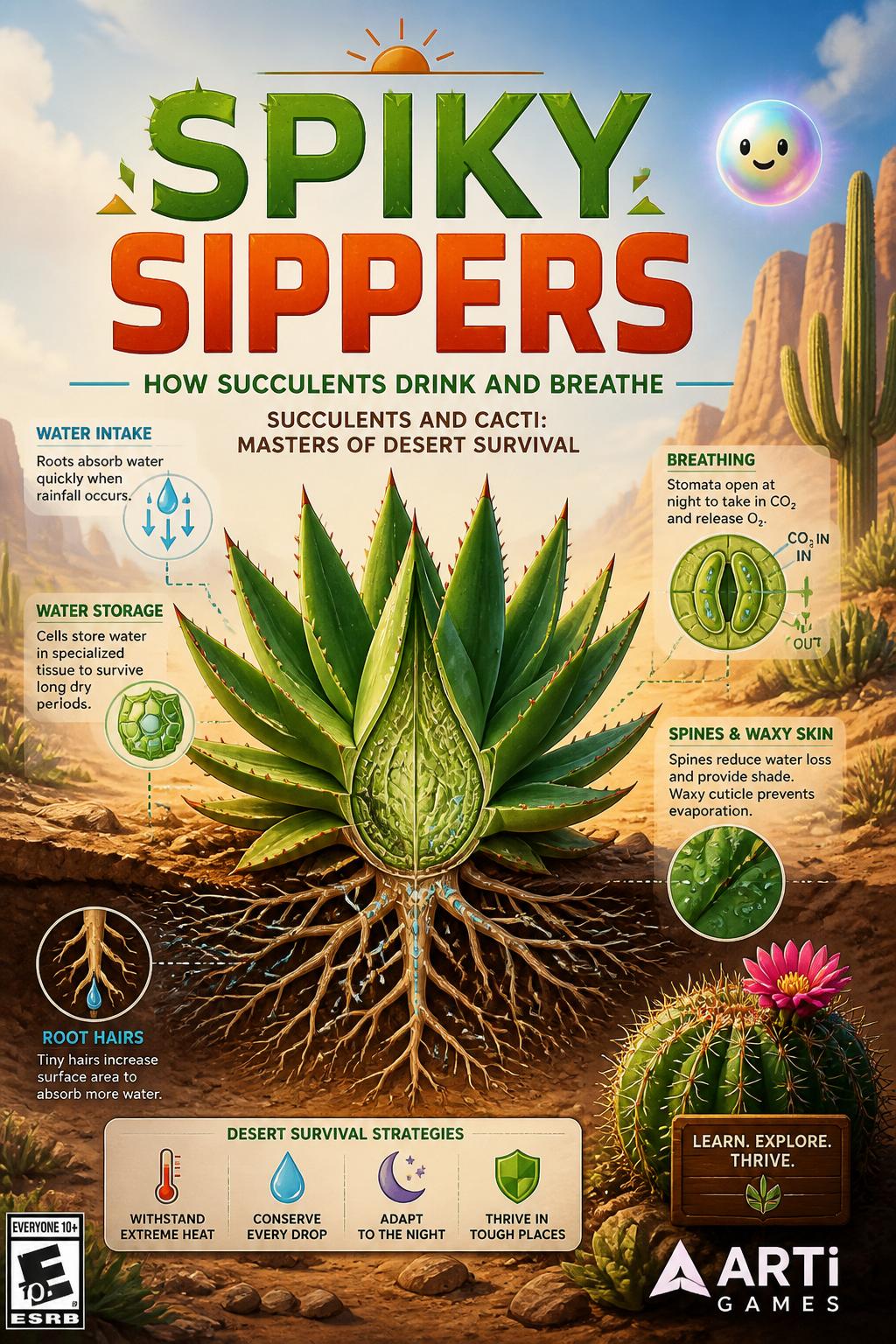 Spiky Sippers