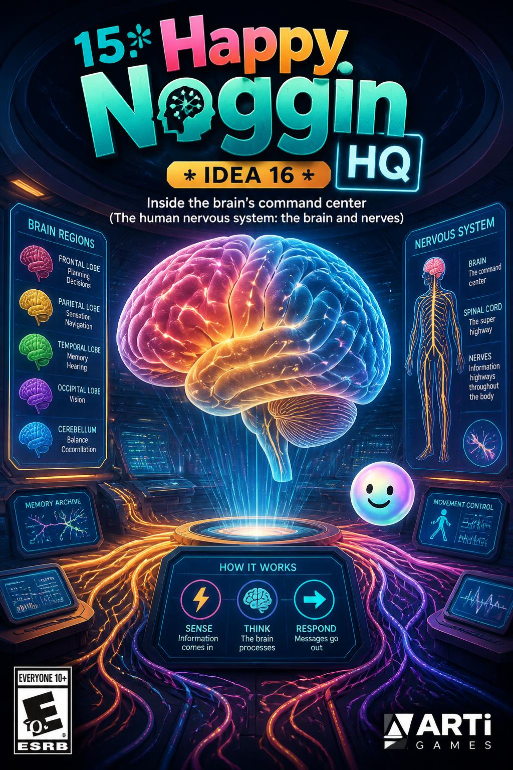 15:* Happy Noggin HQ
    *   *Idea 16