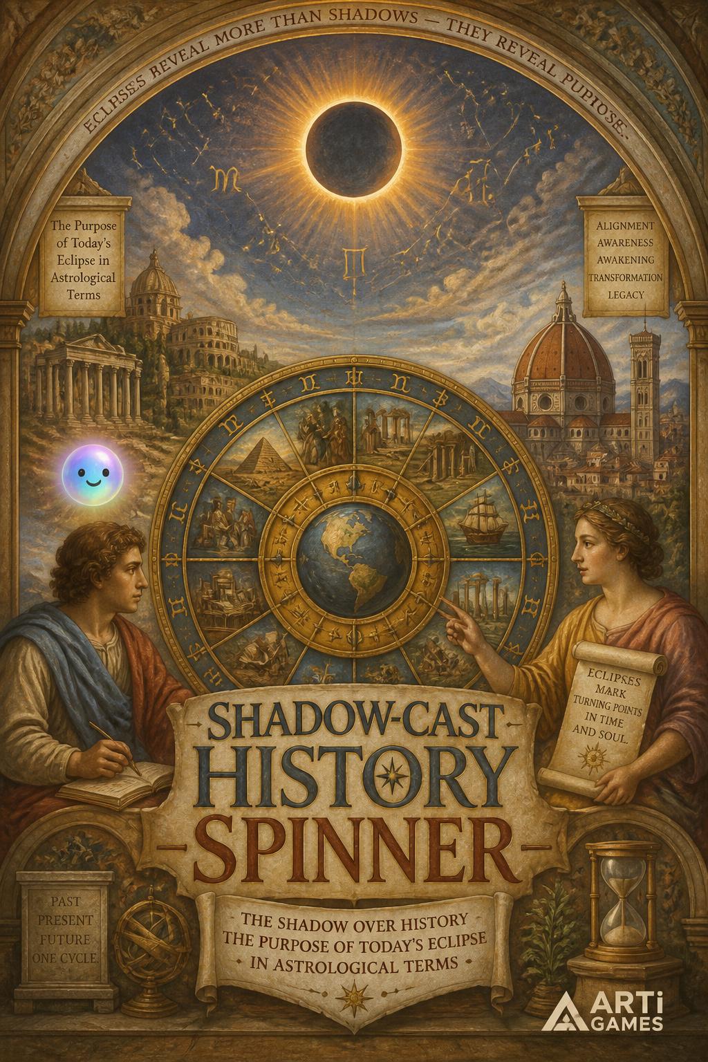 Shadow-Cast History Spinner