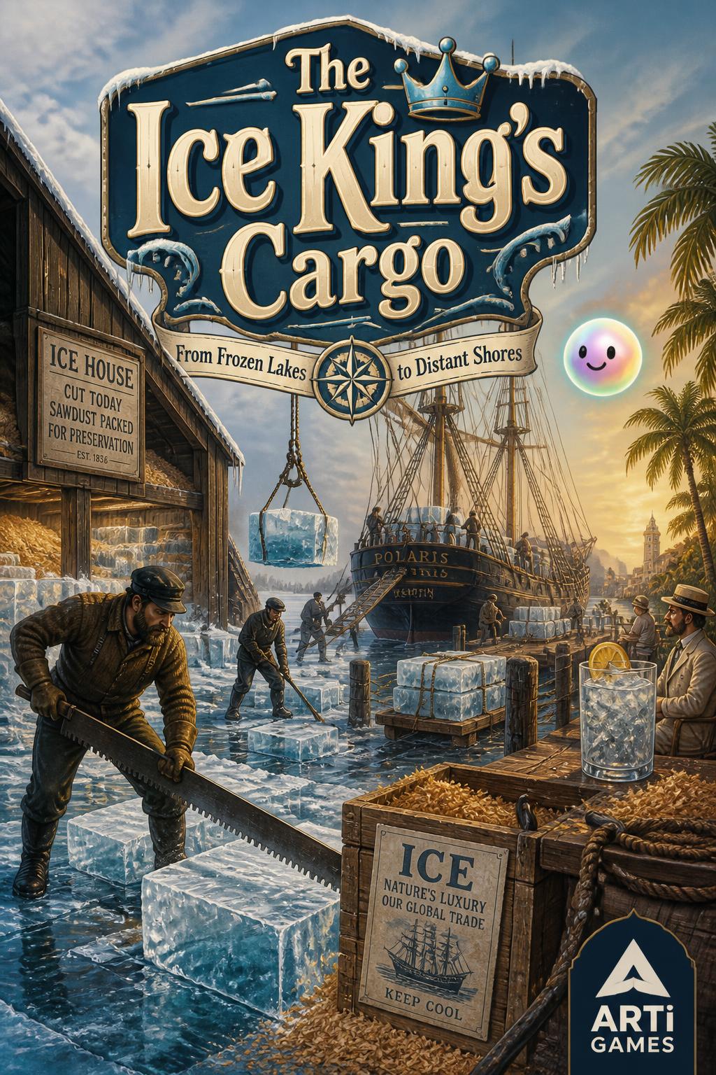 The Ice King's Cargo -> 4 words. Playful, friendly.
    *