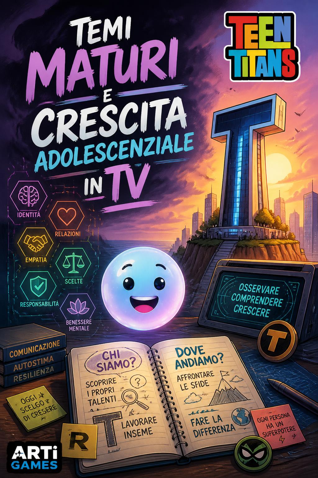 Temi maturi e crescita adolescenziale in TV