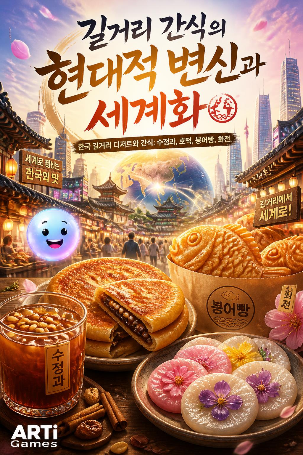 길거리 간식의 현대적 변신과 세계화