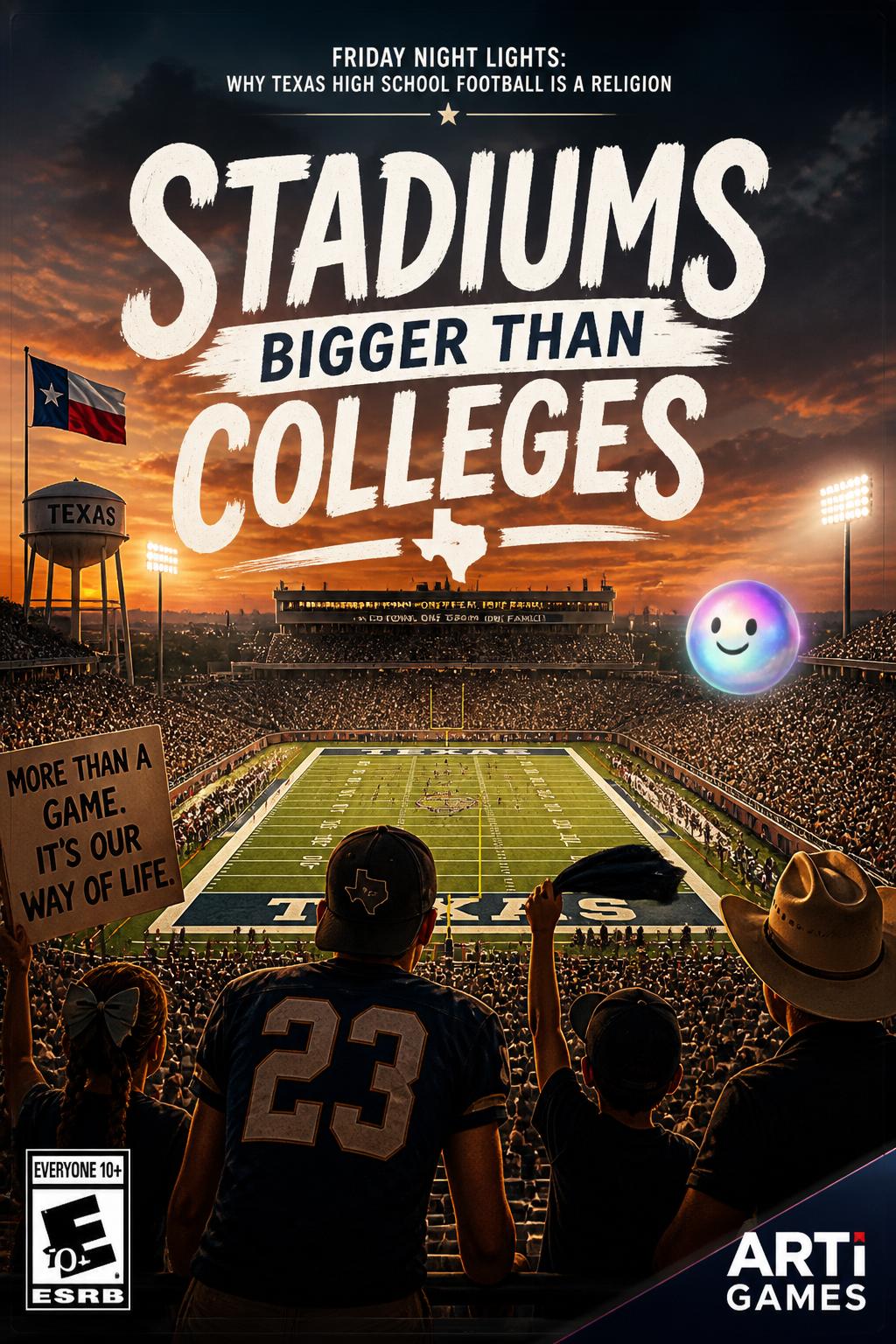 Stadiums bigger than colleges