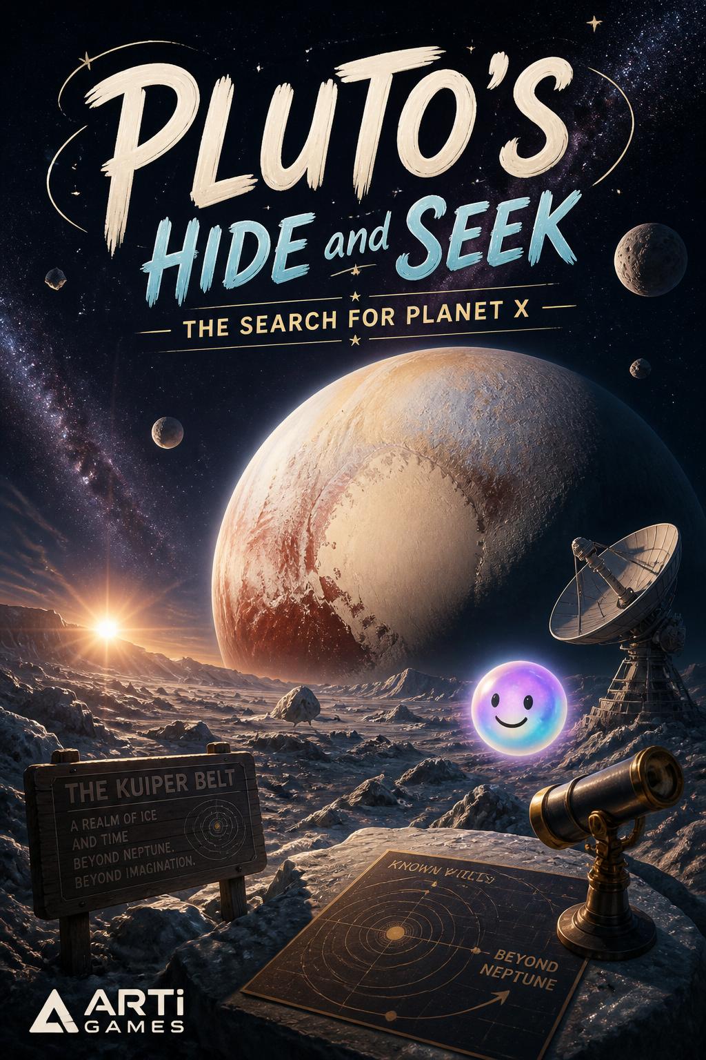 Pluto's Hide and Seek