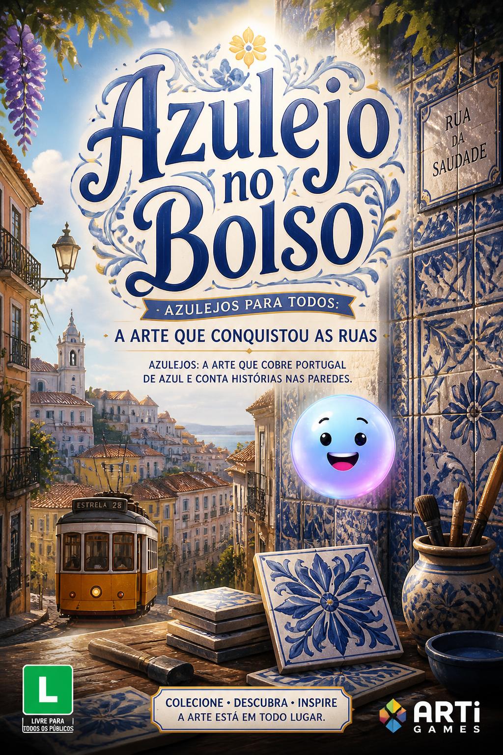 Azulejo no Bolso