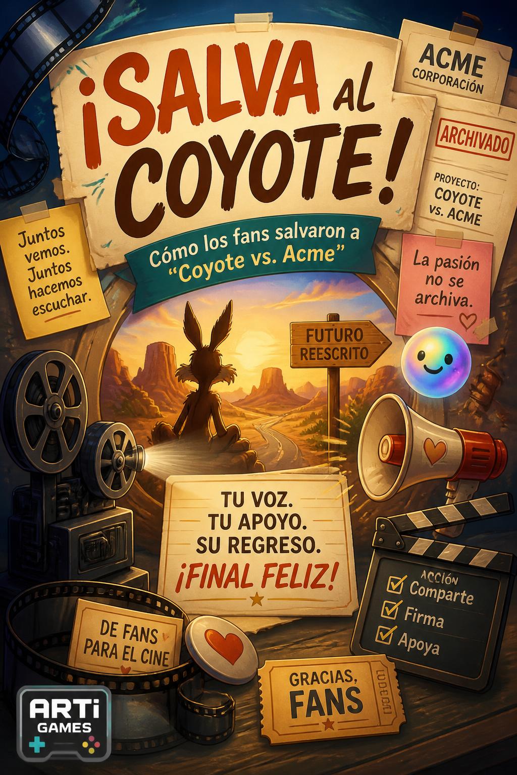 ¡Salva al Coyote!