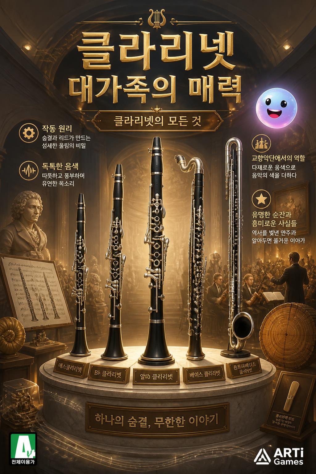 클라리넷 대가족의 매력