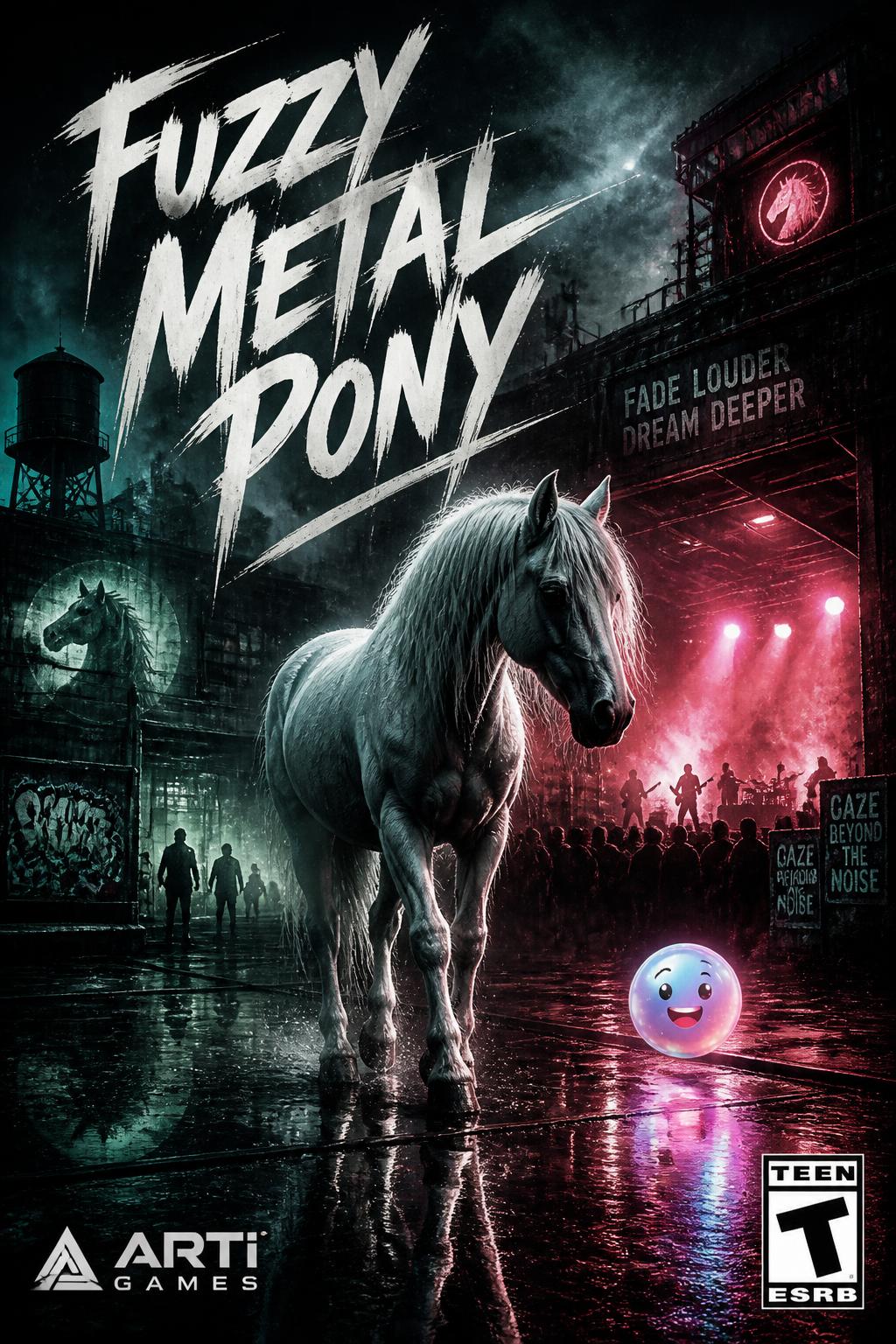 Fuzzy Metal Pony