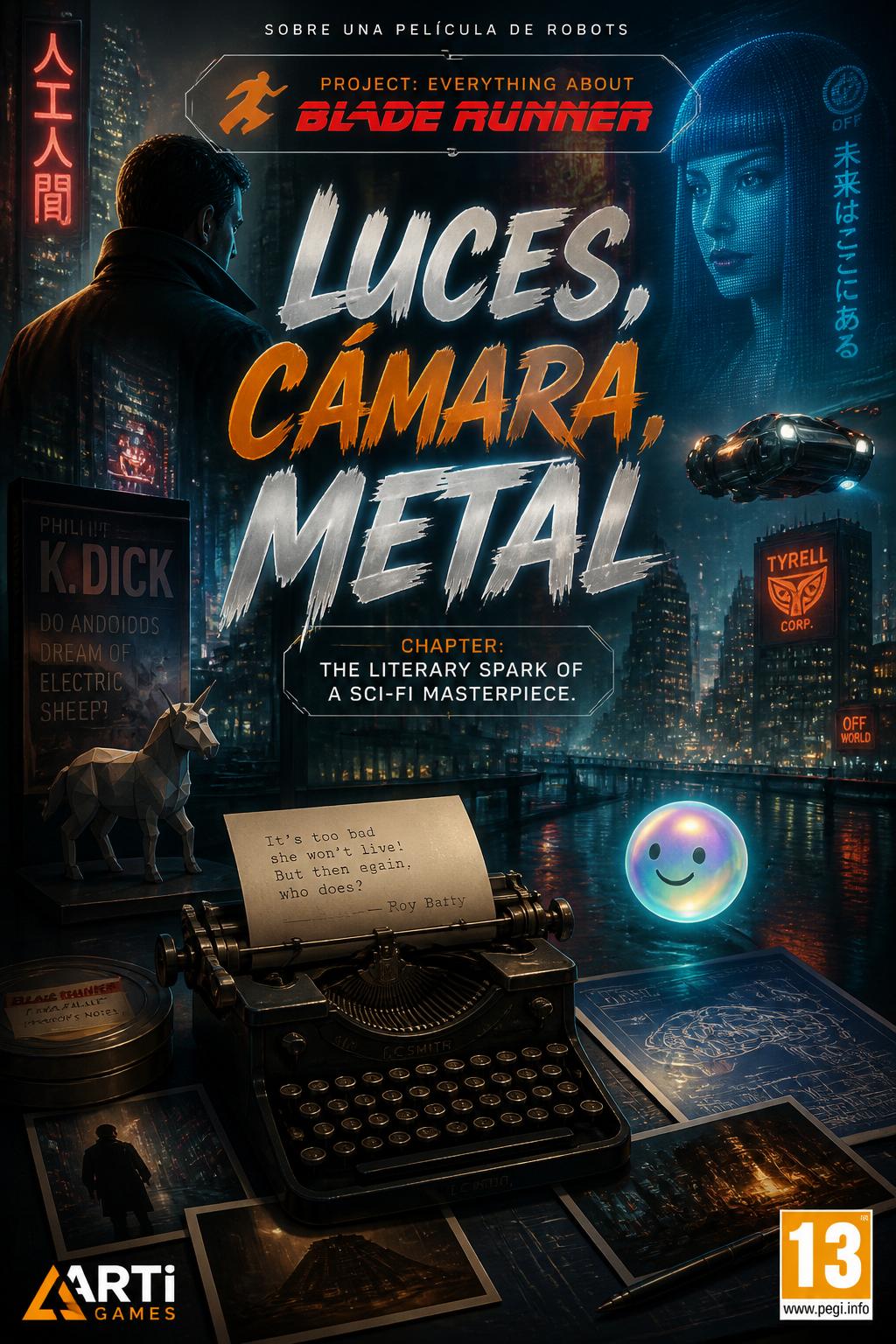 Sobre una película de robots 
