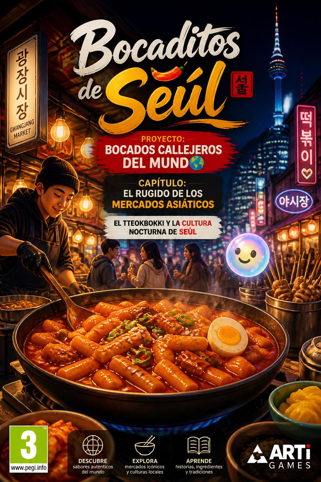 Bocaditos de Seúl