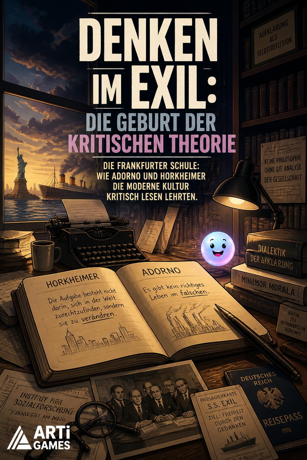 Denken im Exil: Die Geburt der Kritischen Theorie