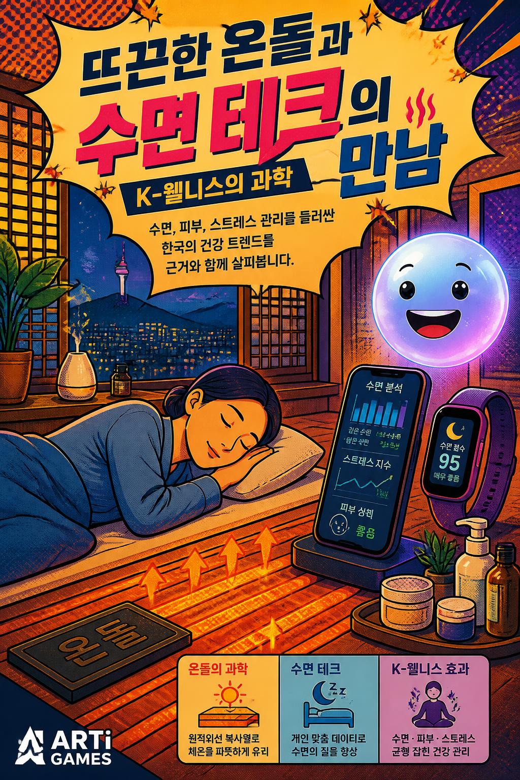 뜨끈한 온돌과 수면 테크의 만남