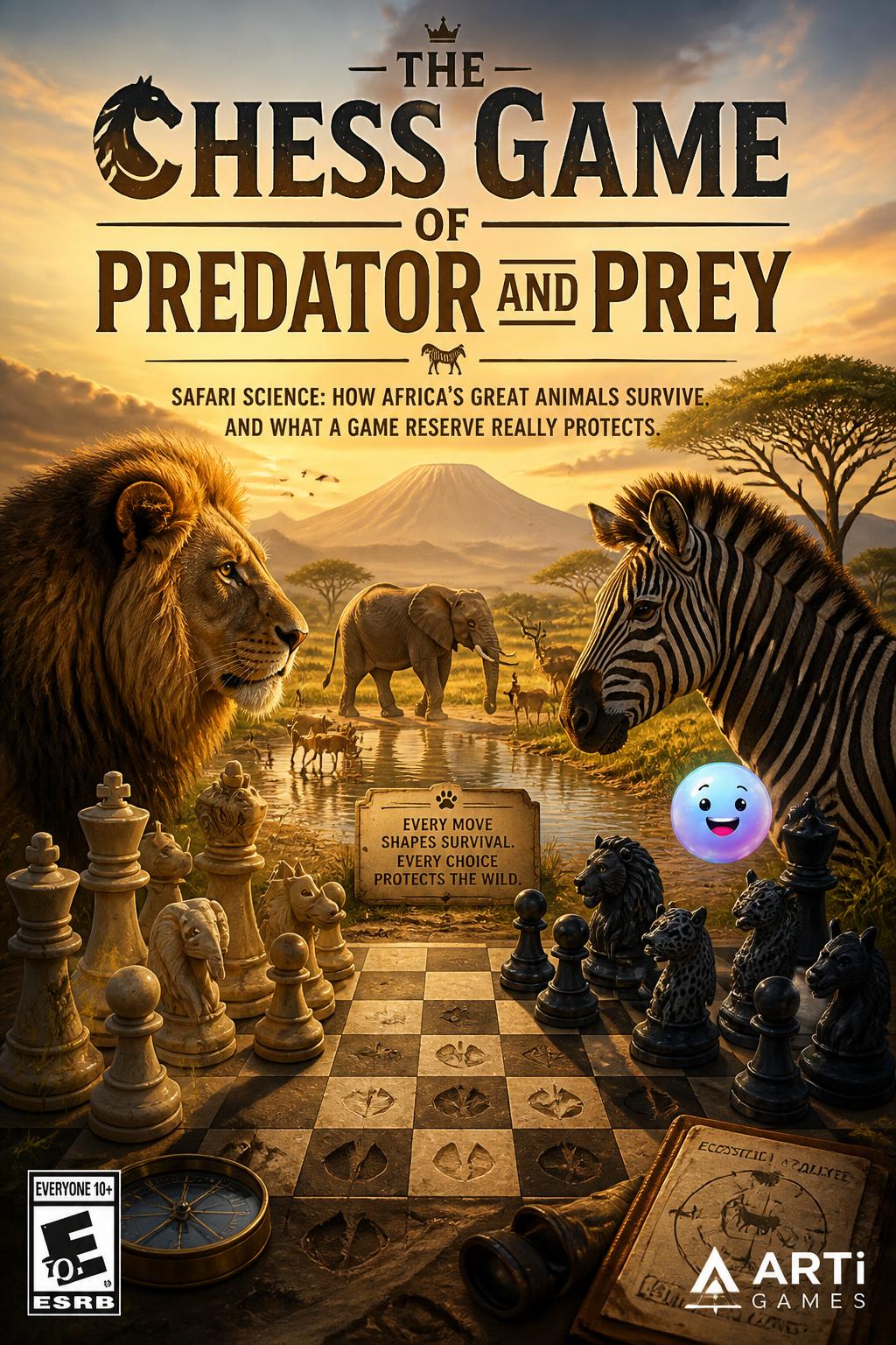 The chess game of predator and prey