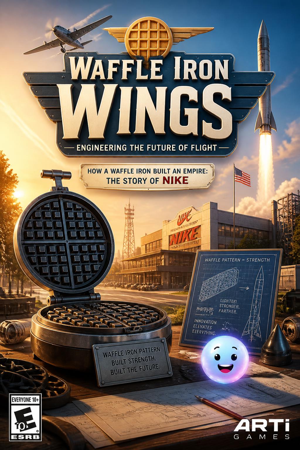 Waffle Iron Wings