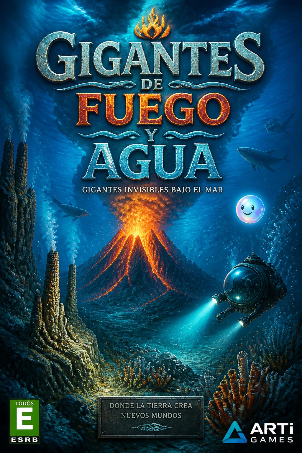 Gigantes de Fuego y Agua* (5 words)
*