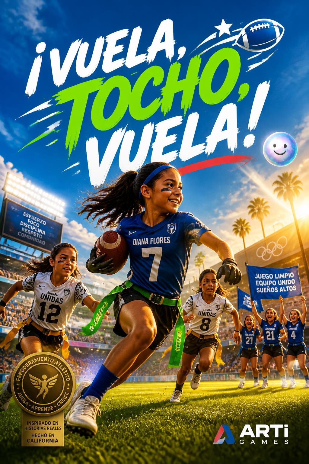 Action/Fun):* ¡Vuela, Tocho, Vuela! (3 words) -