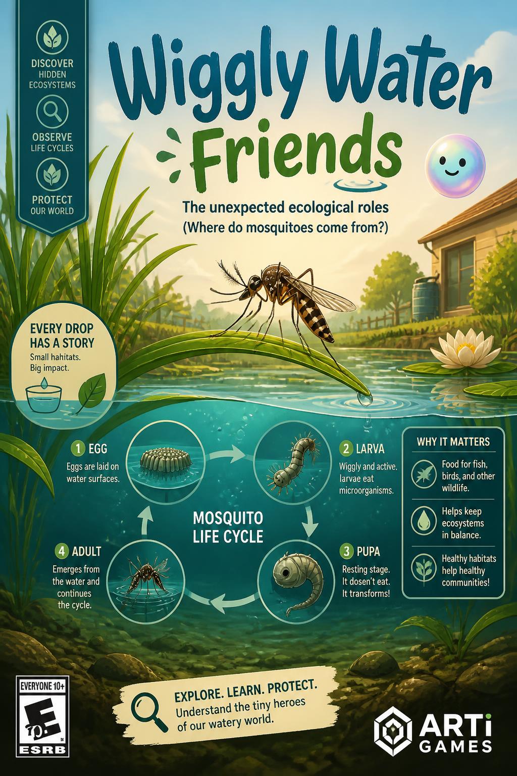 Wiggly Water Friends