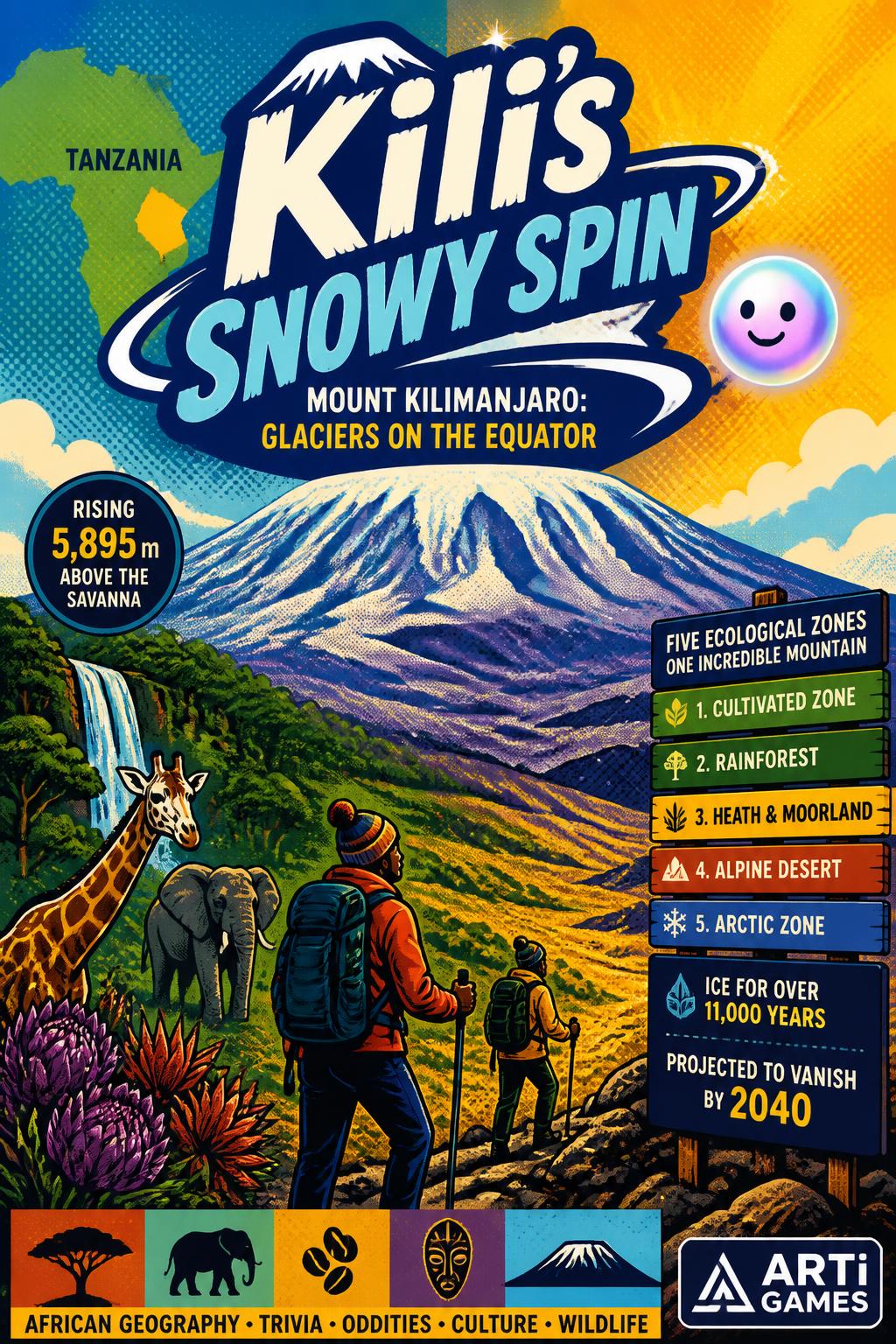 Kili's Snowy Spin