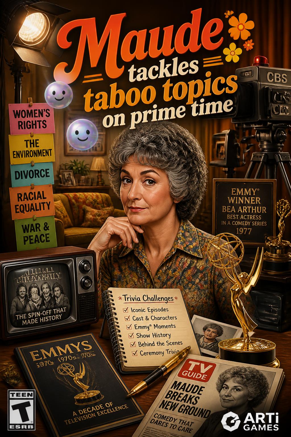 Maude tackles taboo topics on prime time
