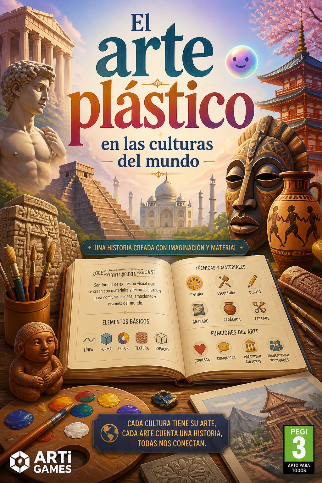 El arte plástico en las culturas del mundo