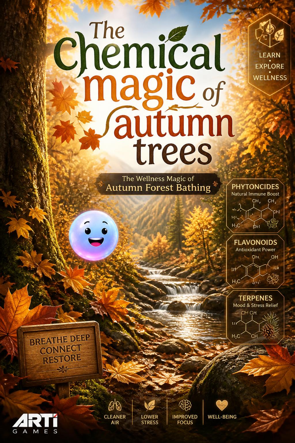 The chemical magic of autumn trees