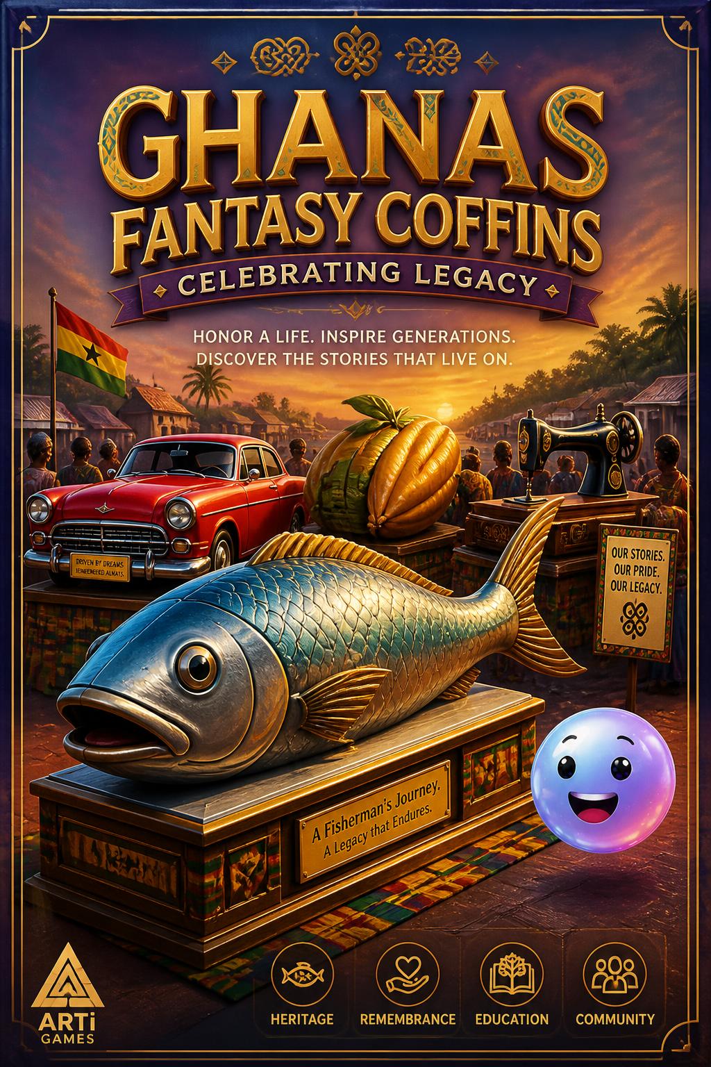 Ghanas fantasy coffins celebrating legacy