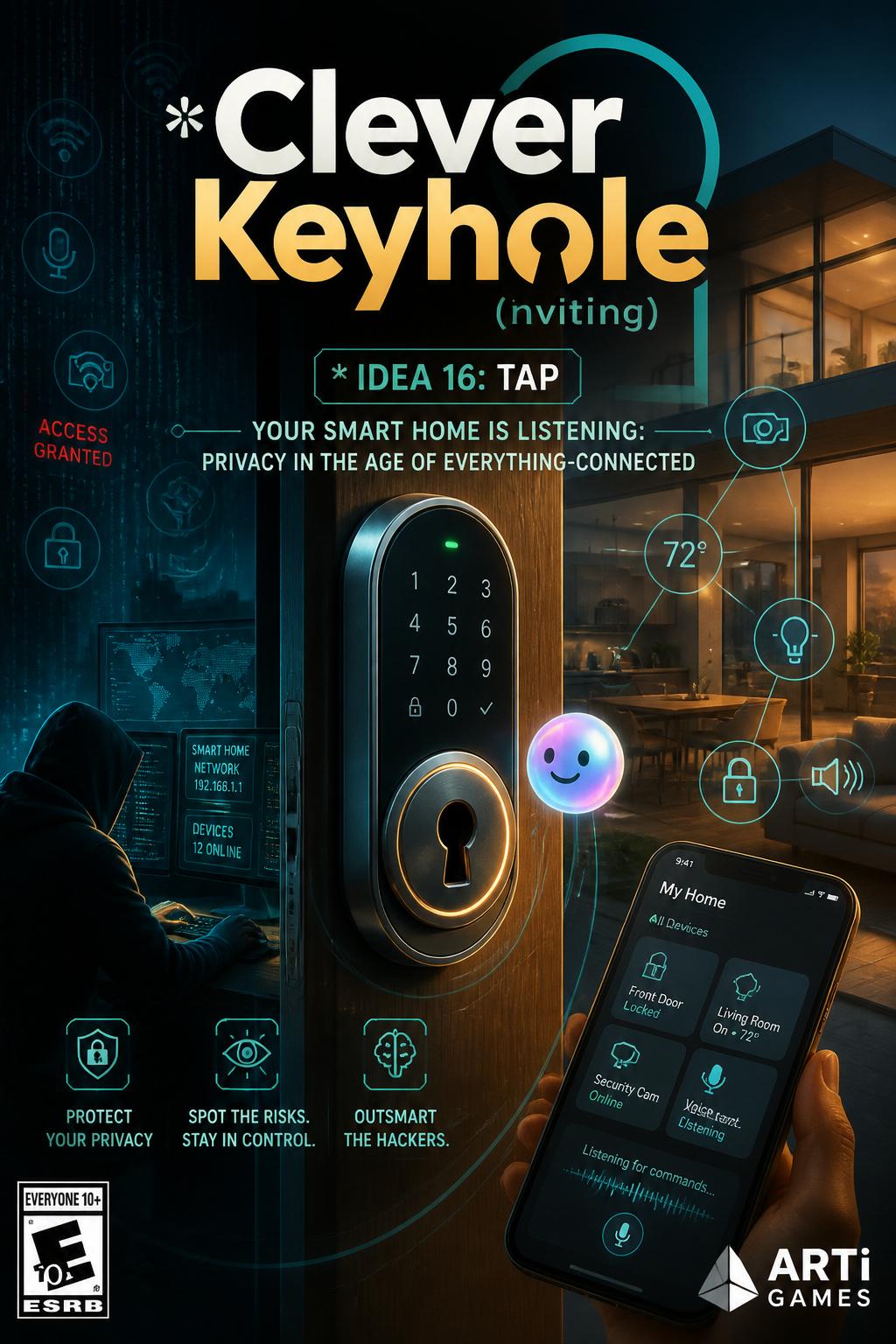 * Clever Keyhole (inviting)
* *Idea 16:* Tap