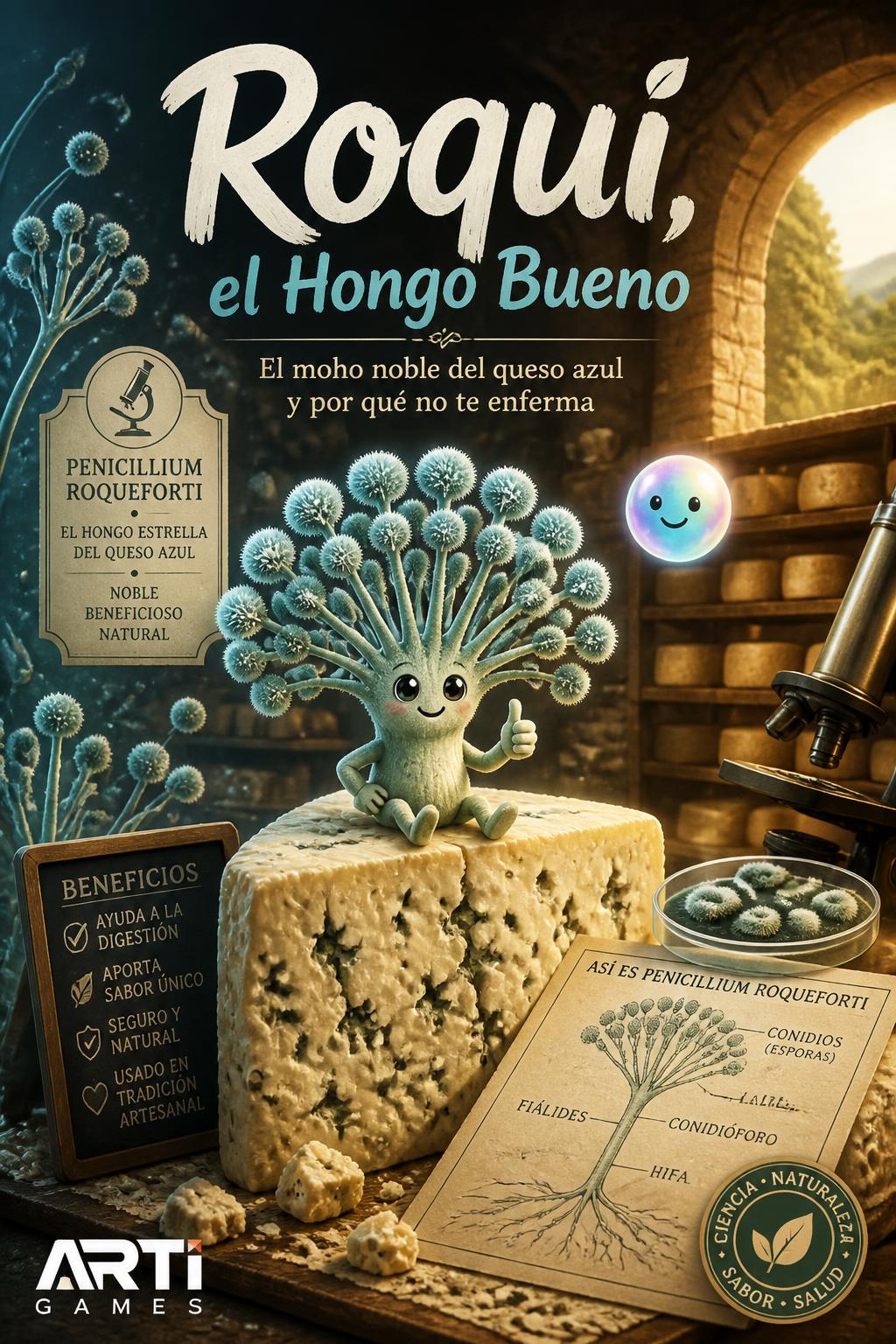 Roqui, el Hongo Bueno