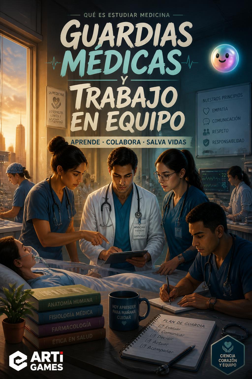 Guardias médicas y trabajo en equipo