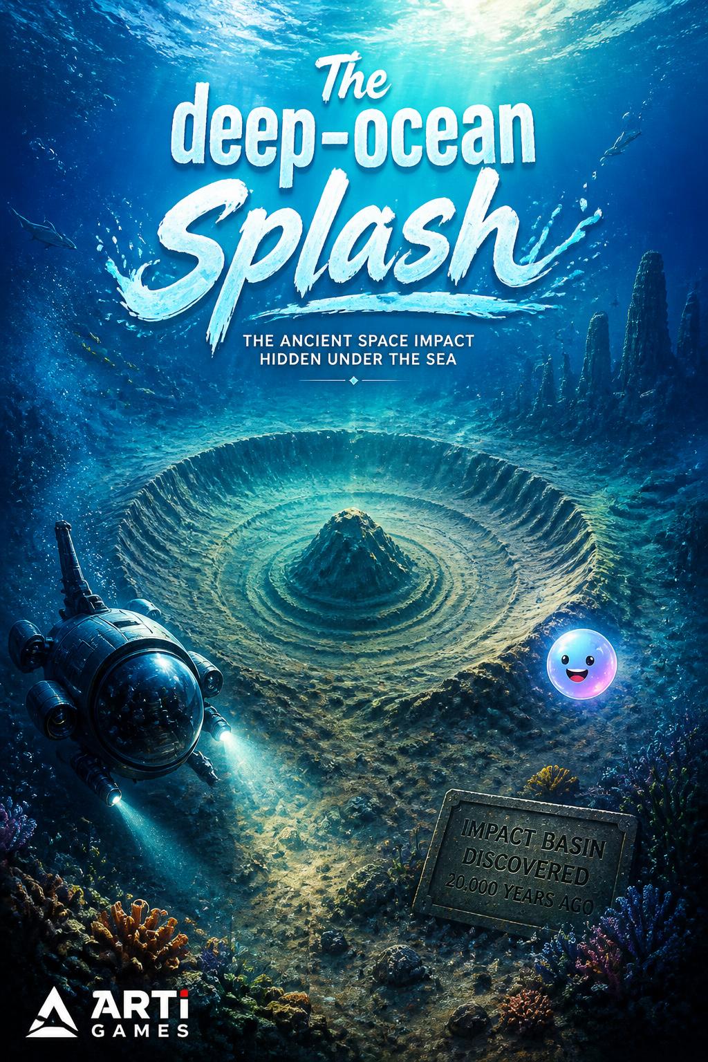 The deep-ocean splash