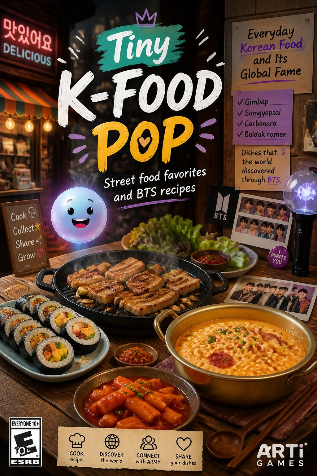 Tiny K-Food Pop
