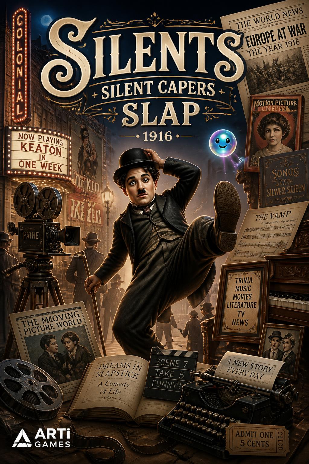 Silents*
        *   Silent Capers
        *   Slap