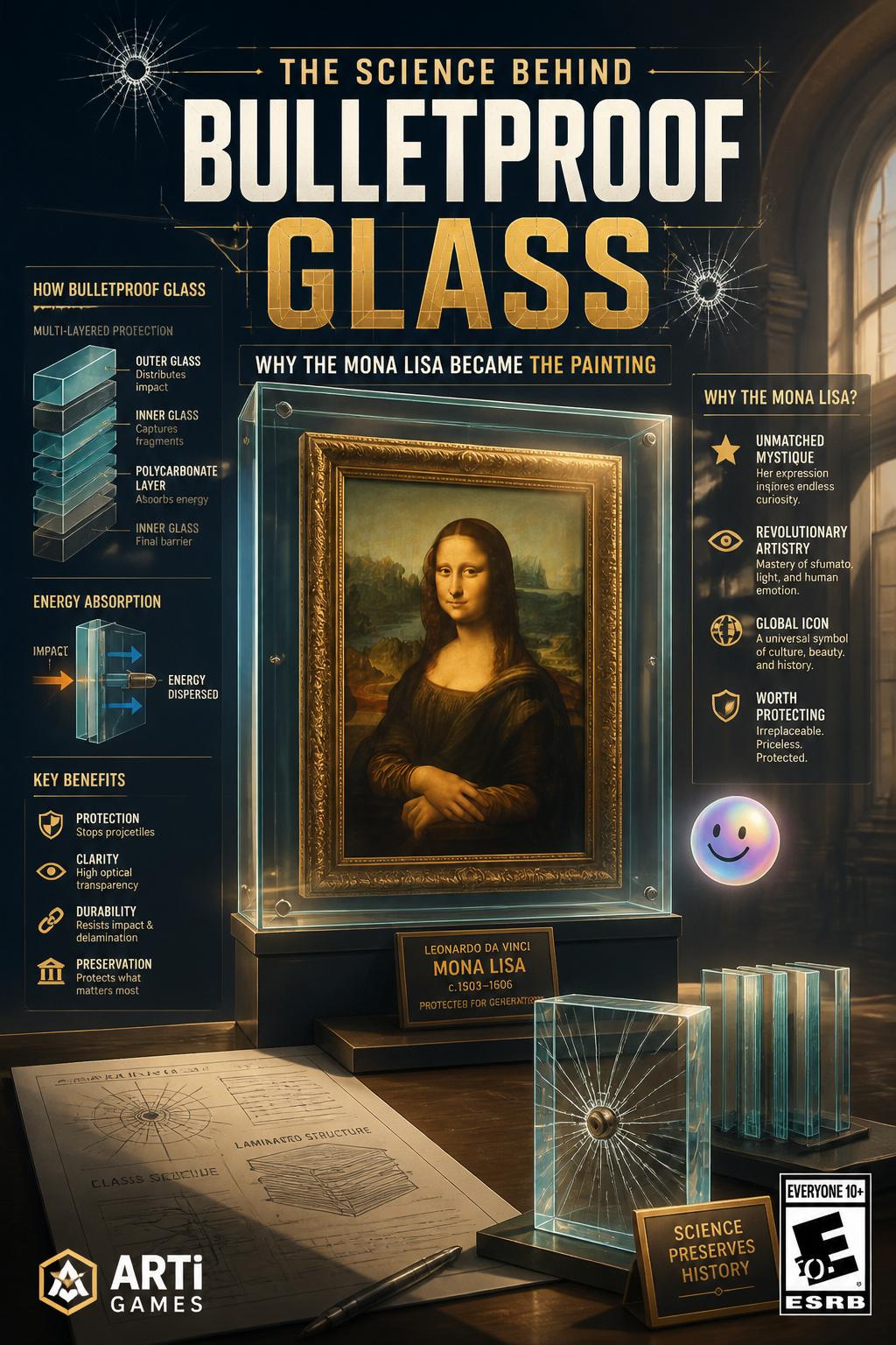 simple, but maybe misses the glass science aspect).
    *