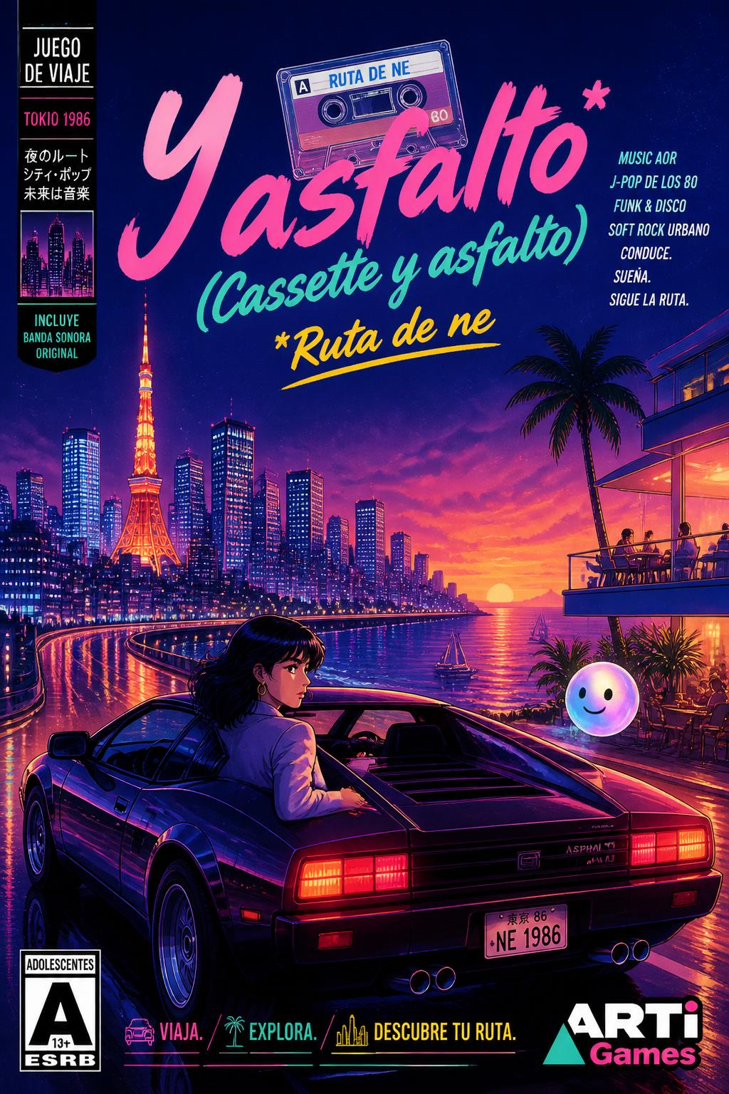y asfalto* (Cassette and asphalt)
    *   *Ruta de ne
