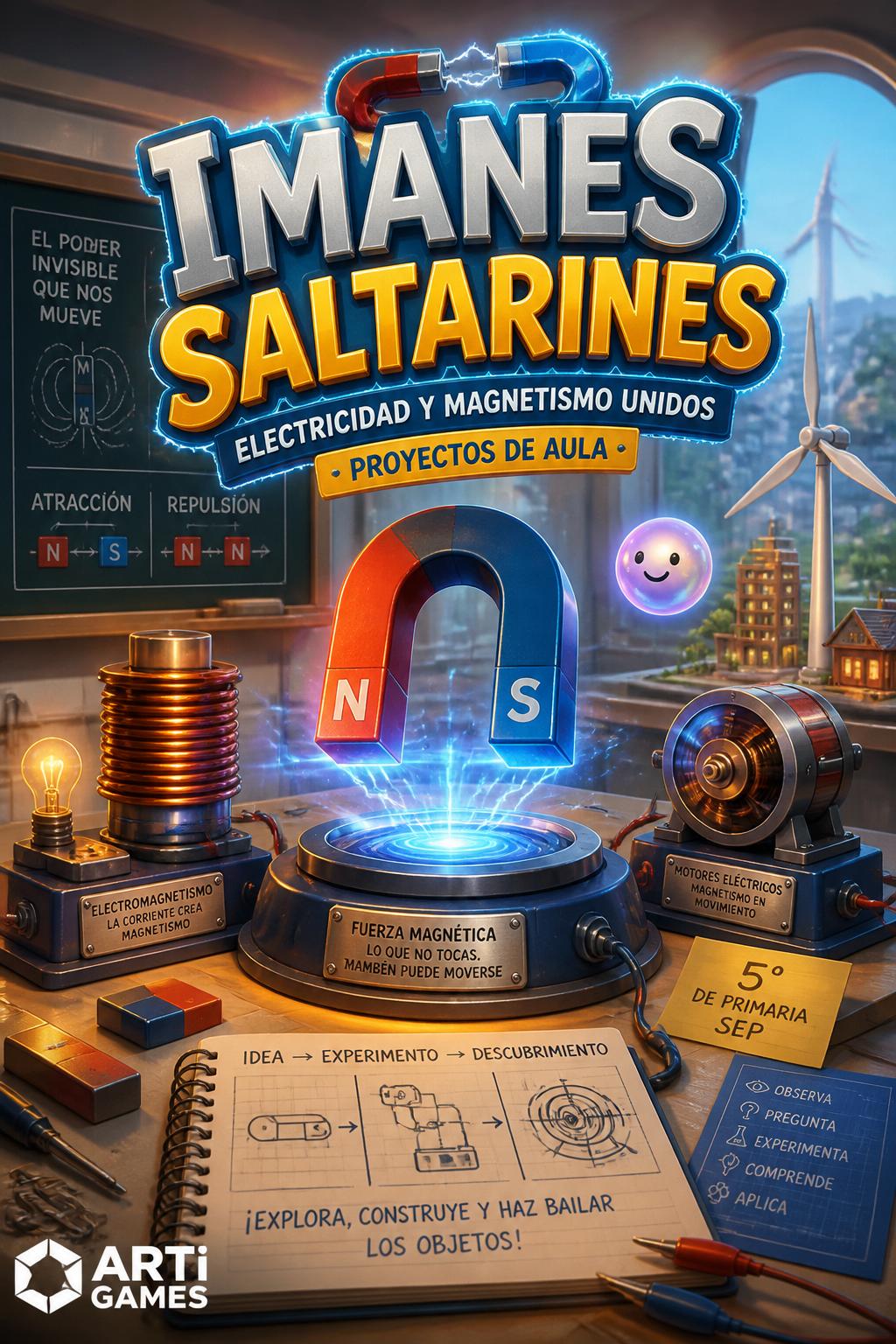 Imanes Saltarines