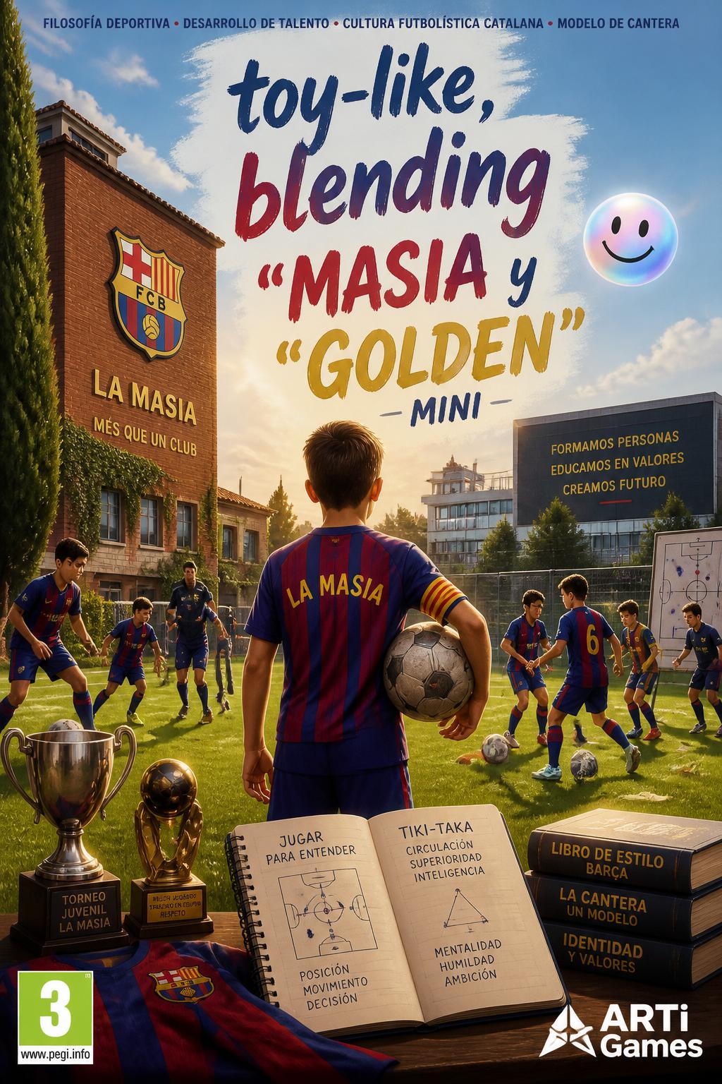 toy-like, blending Masia and Golden):*
        *   Mini