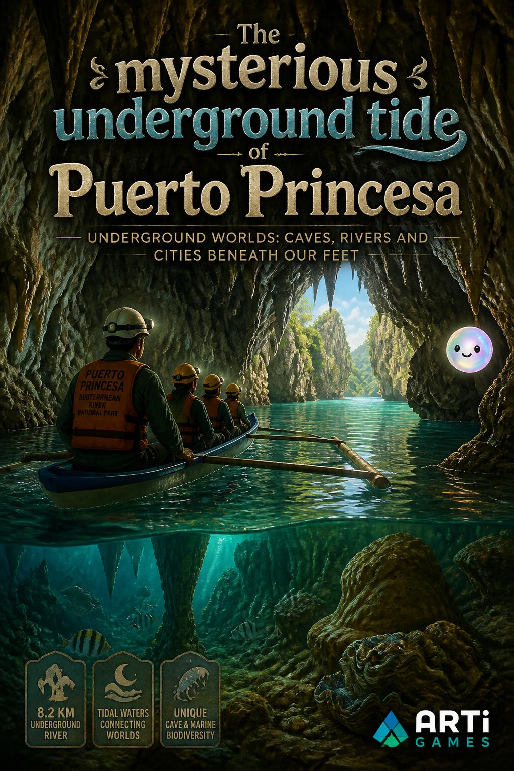 The mysterious underground tide of Puerto Princesa